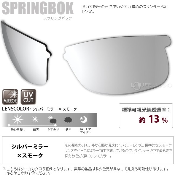 SPRINGBOK シリーズ用スペアレンズ 