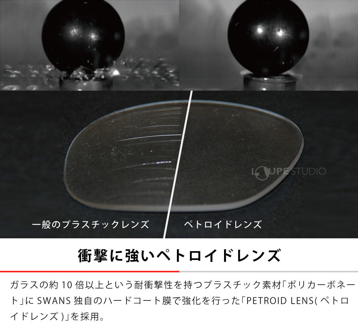 サングラス ウルトラレンズ 野球 L-SPB-3516 RSHD スペアレンズ