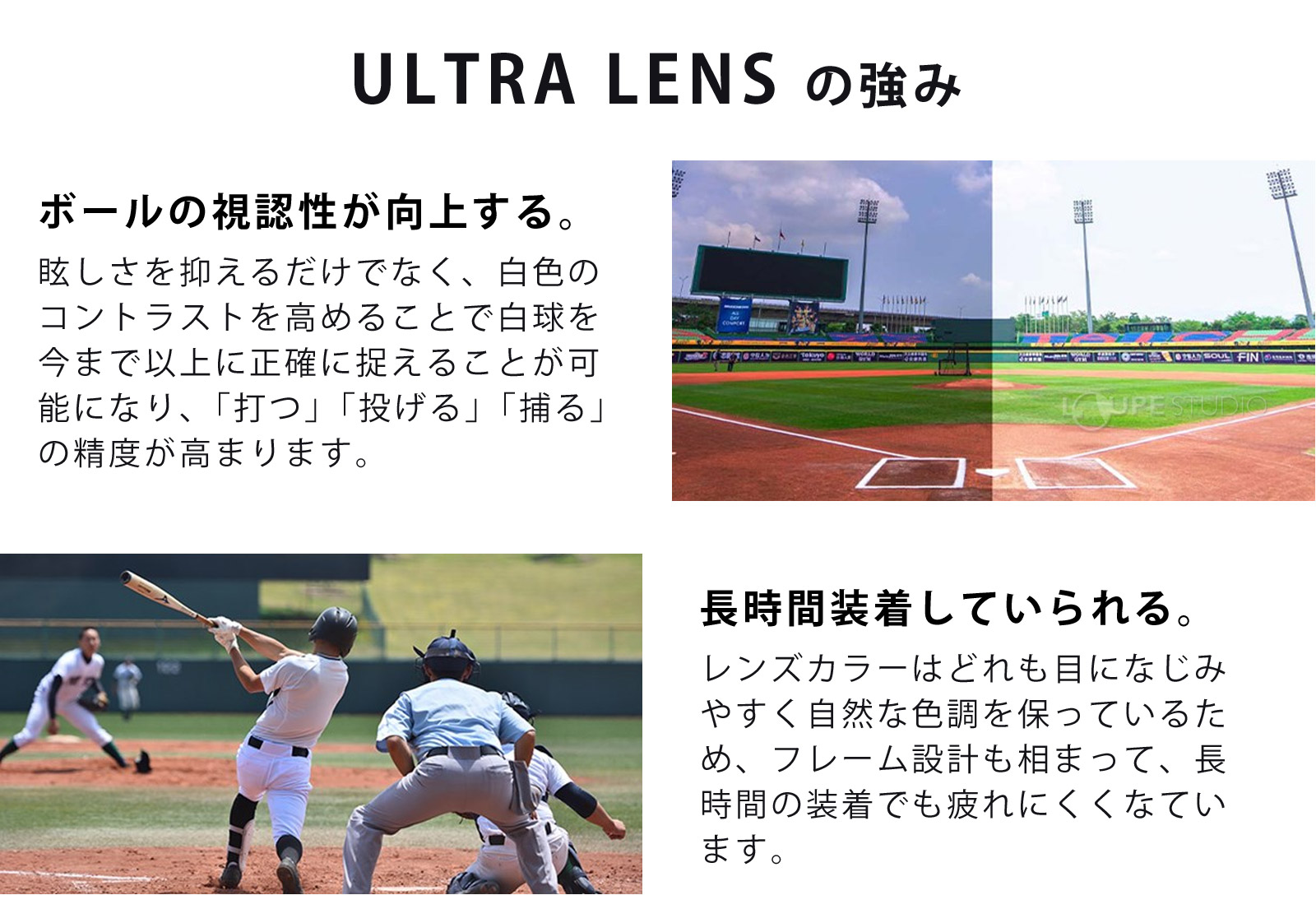 ULTRA LENS の強み 