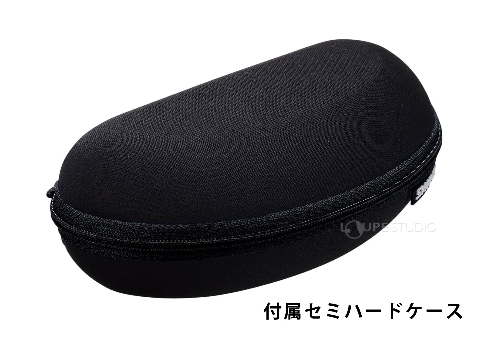 付属セミハードケース 