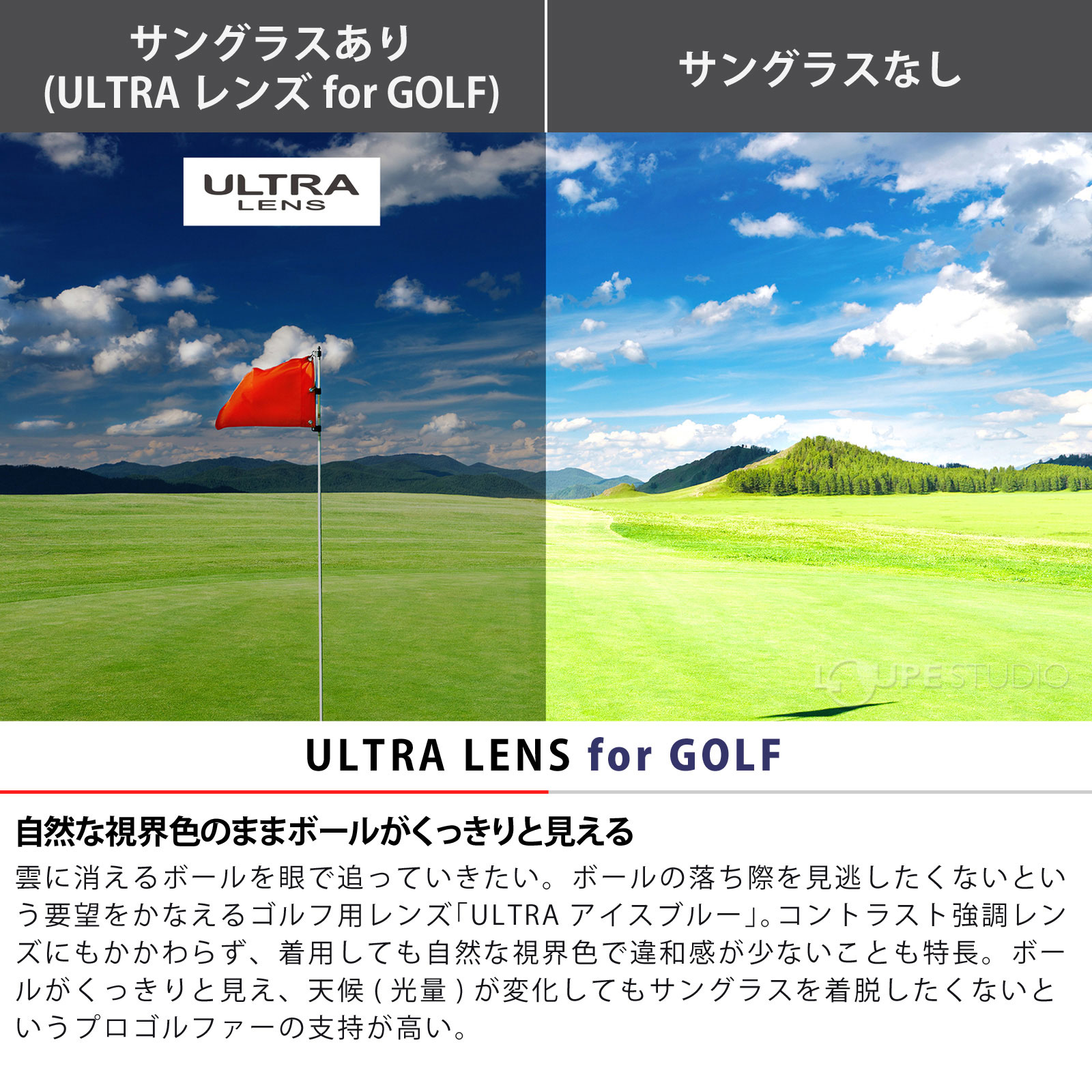 ULTRA LENS for GOLF 