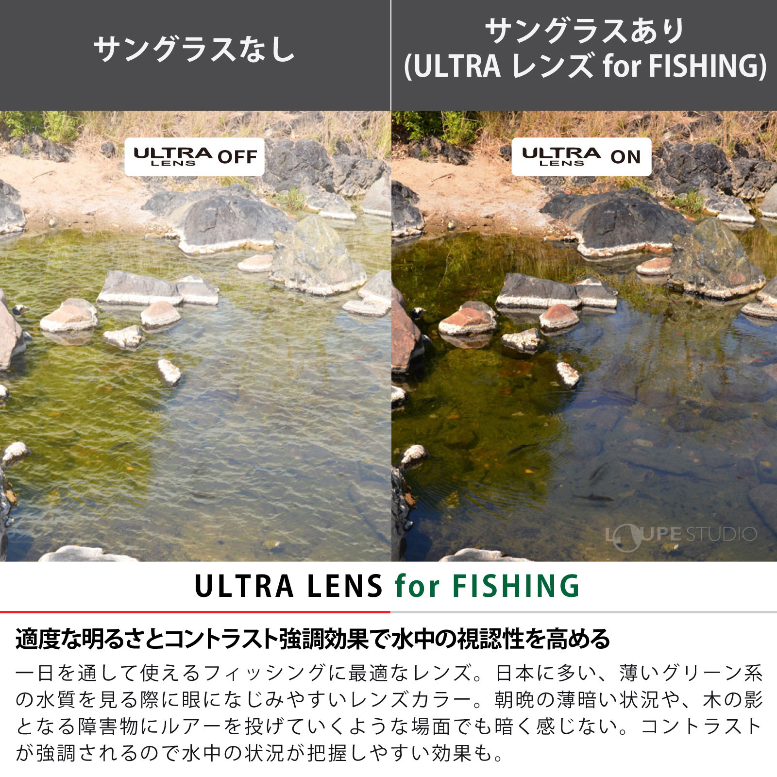ULTRA LENS for FISHING 