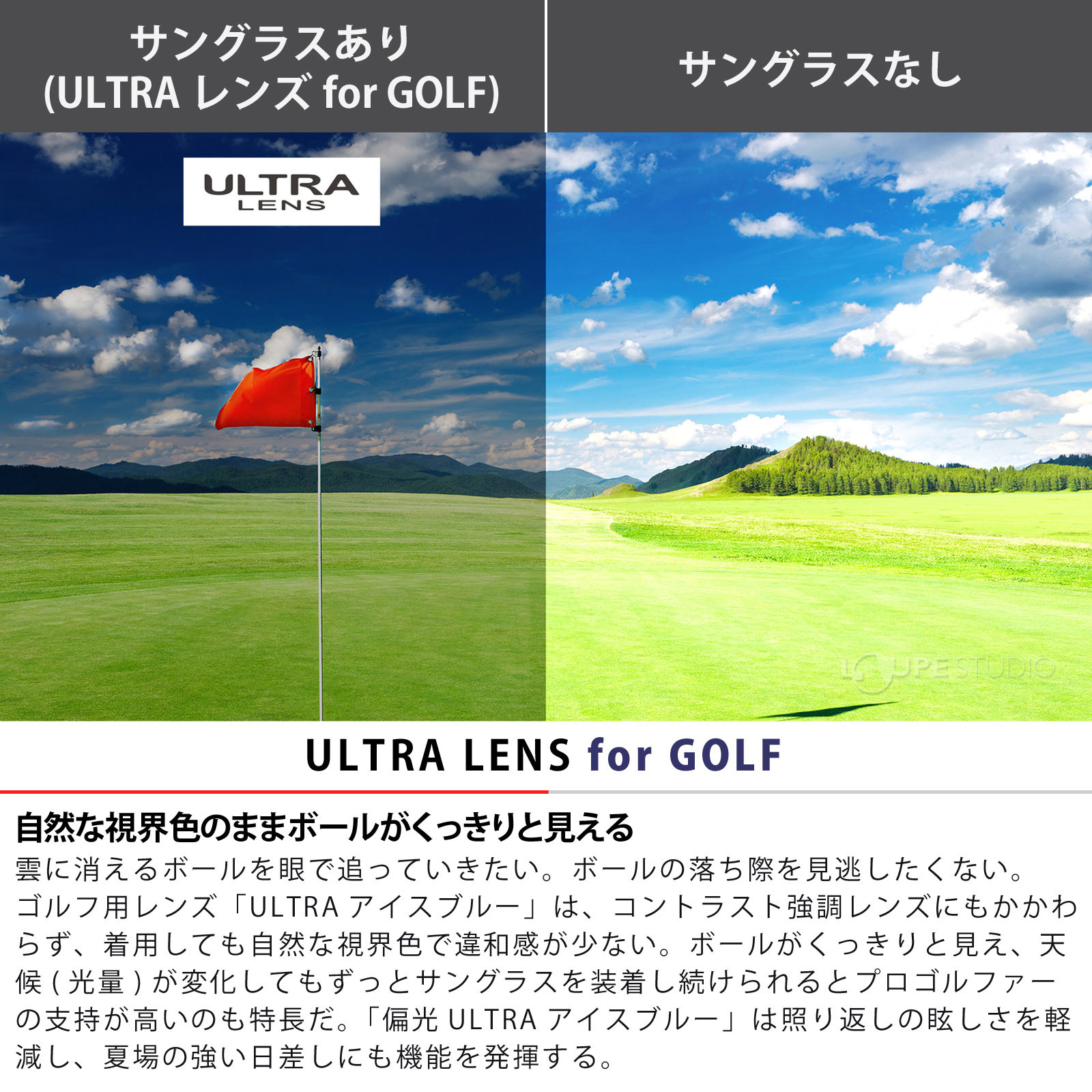 ULTRA LENS for GOLF 