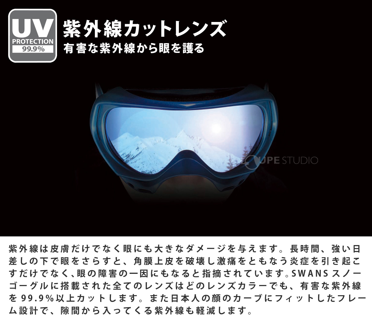 紫外線カットレンズ