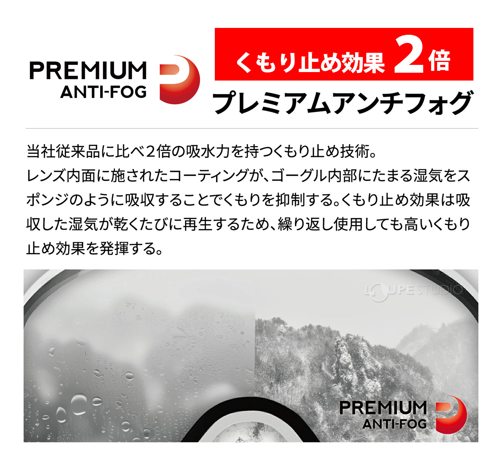 プレミアムアンチフォグ 