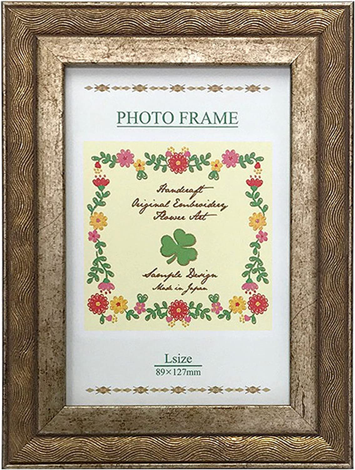 フォトフレーム 写真立て 額縁 Nフレーム 2010 L判 インテリア アンティーク 玄関 子供 記念日