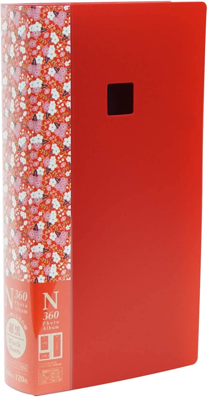 フォトアルバム ポケットアルバム 大容量 360枚収納 L判 和柄 写真入れ 収納 子供 結婚式