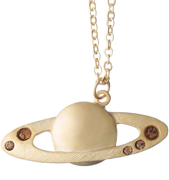 アクセサリー 宙ジュエリー 土星 