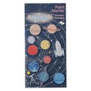 ステーショナリー ポイントマーカー 太陽系 惑星 土星 月 地球 付箋 ふせん ポストイット しおり 文房具 かわいい おしゃれ 女の子 宇宙 ガール VIXEN ビクセン