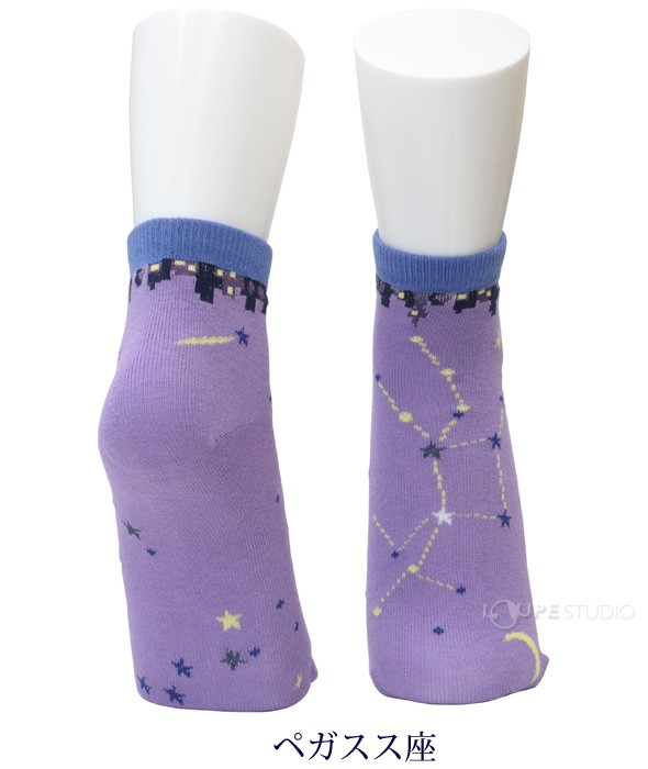 ライフスタイル 宙ソックス ペガスス座 