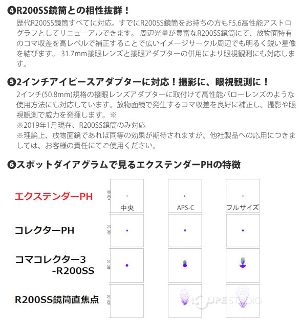 R200SS鏡筒との相性抜群! 