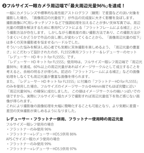 フルサイズ一眼カメラ周辺端で「最大周辺光量96%」を達成! 