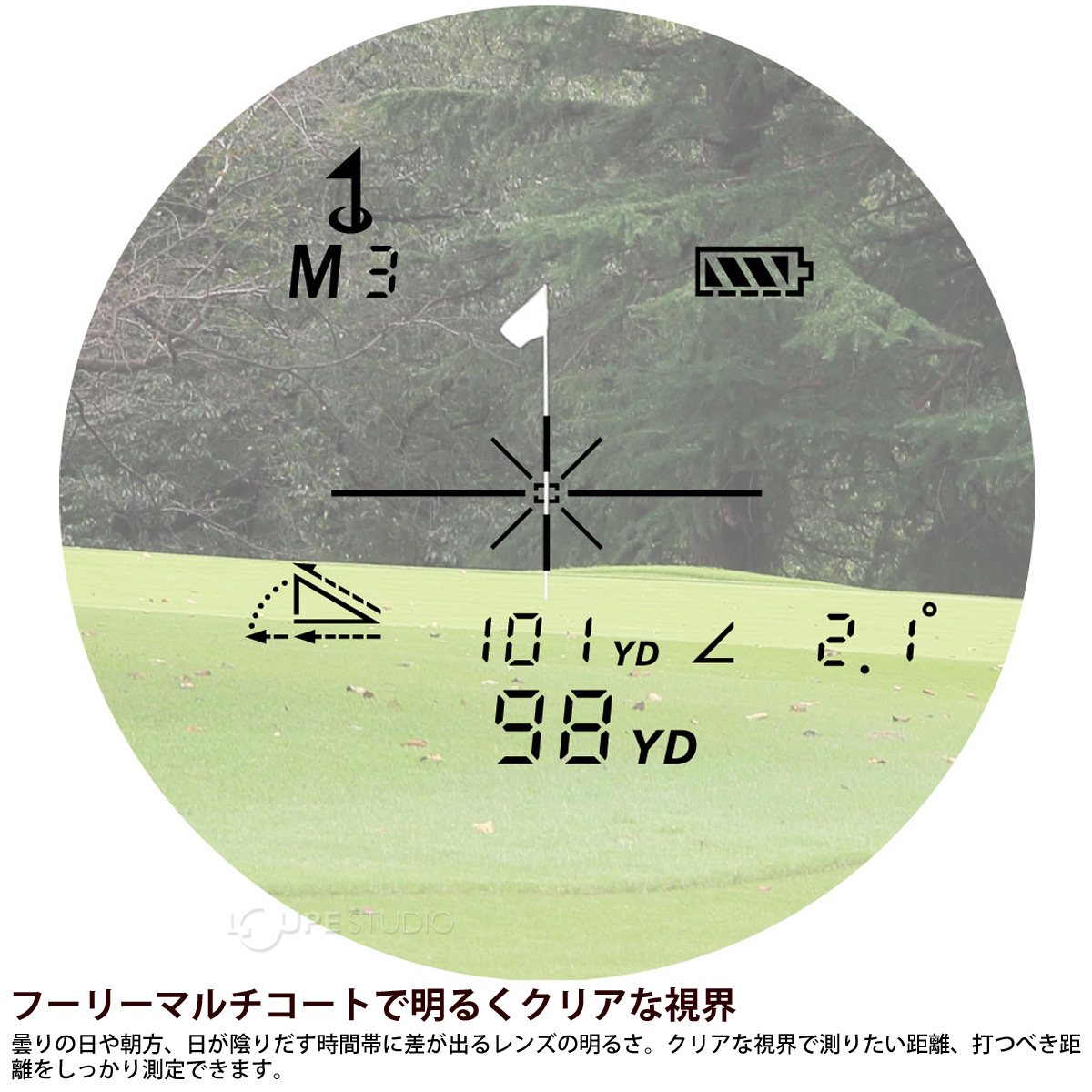 フーリーマルチコートで明るくクリアな視界 