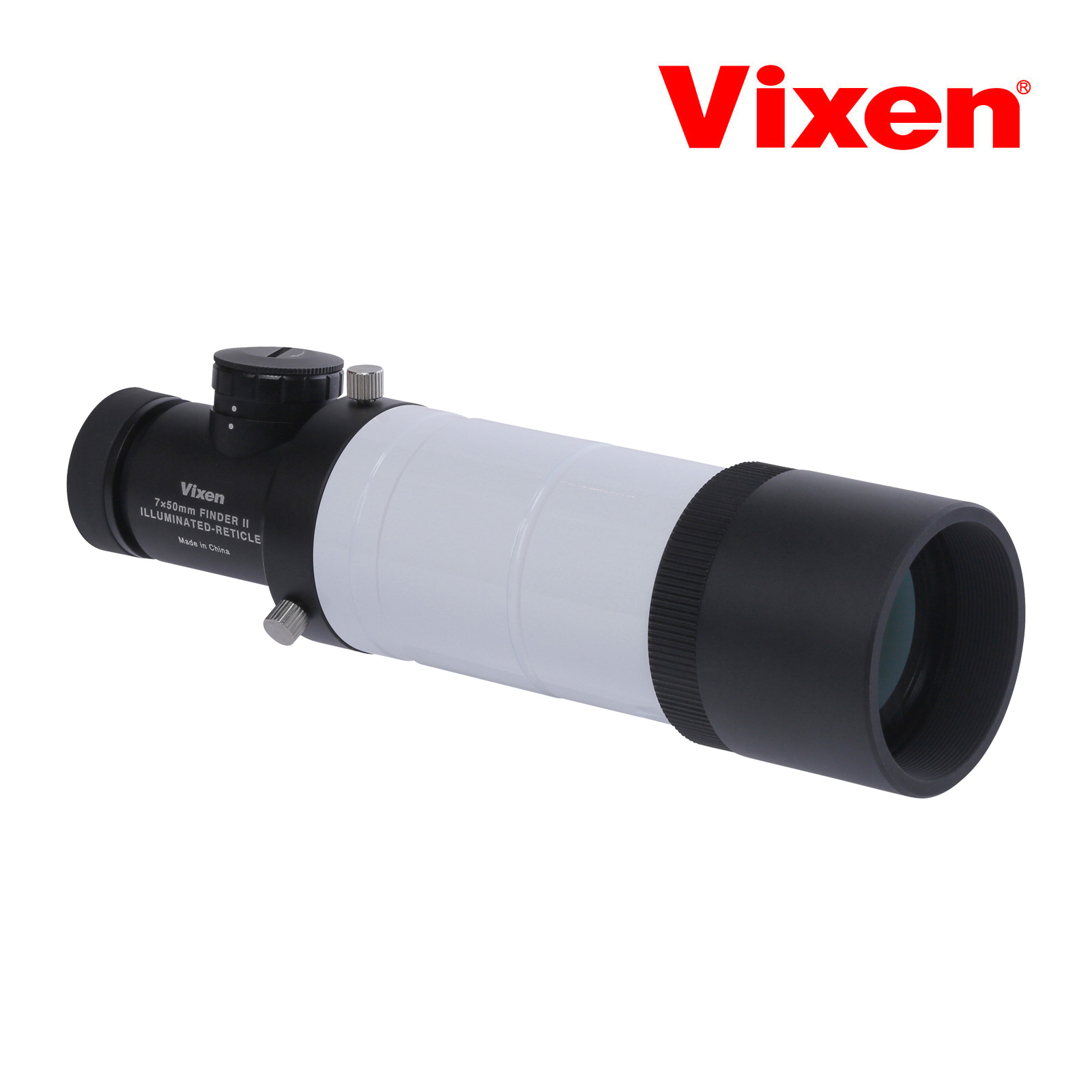 天体望遠鏡用ファインダー 内蔵スケール(十字線)付き 口径50mm 7倍 差込み径31.7mm 天体望遠鏡 初心者用 ビクセン 低倍率 小型望遠鏡 天体望遠鏡 暗視野ファインダーII Vixen