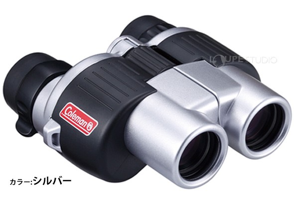 ビクセン コールマン 双眼鏡 8 24倍 コラボ ツートン コールマン 山ガール レッド 25mm コラボ バイカラー M8 24 25 アウトドア ブラック シルバー ツートン Vi Bino 025 ルーペスタジオ