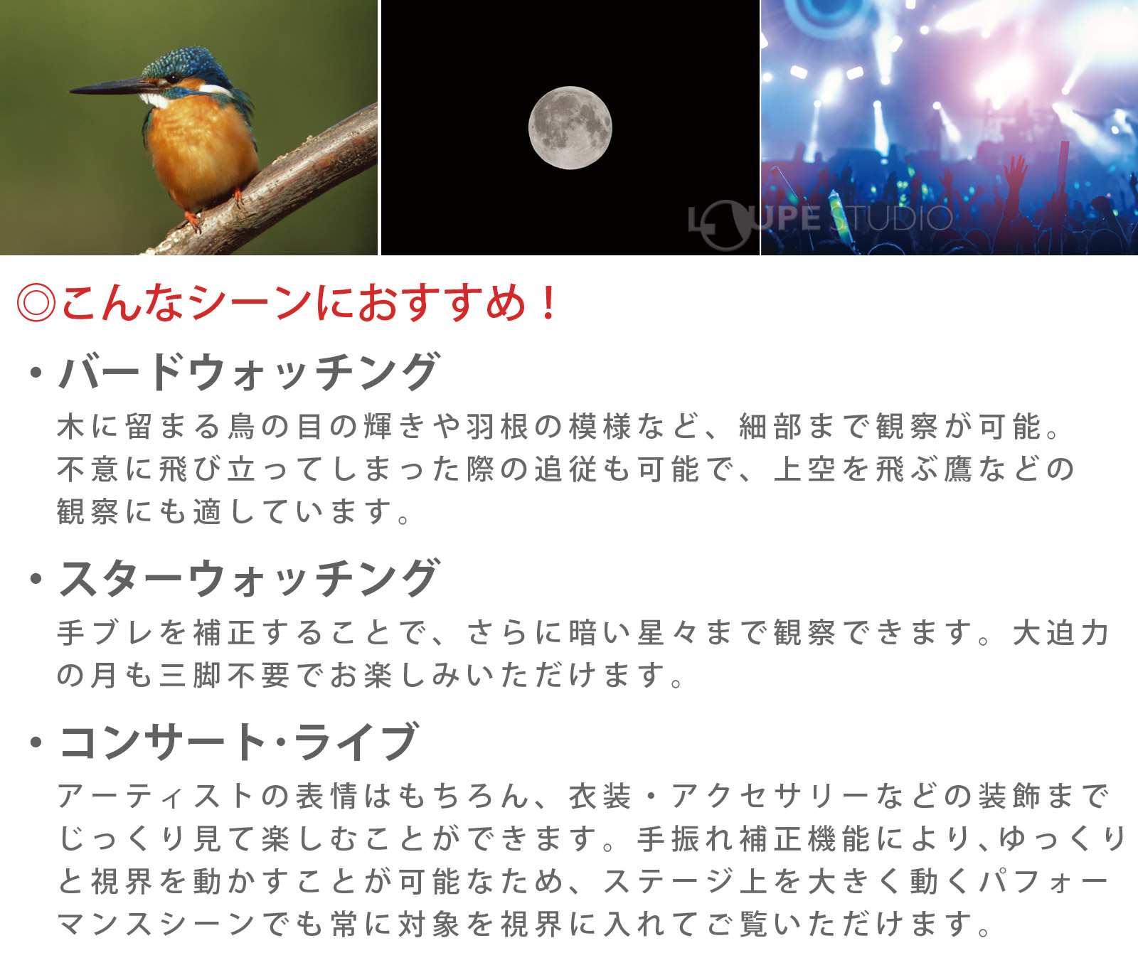◎こんなシーンにおすすめ!