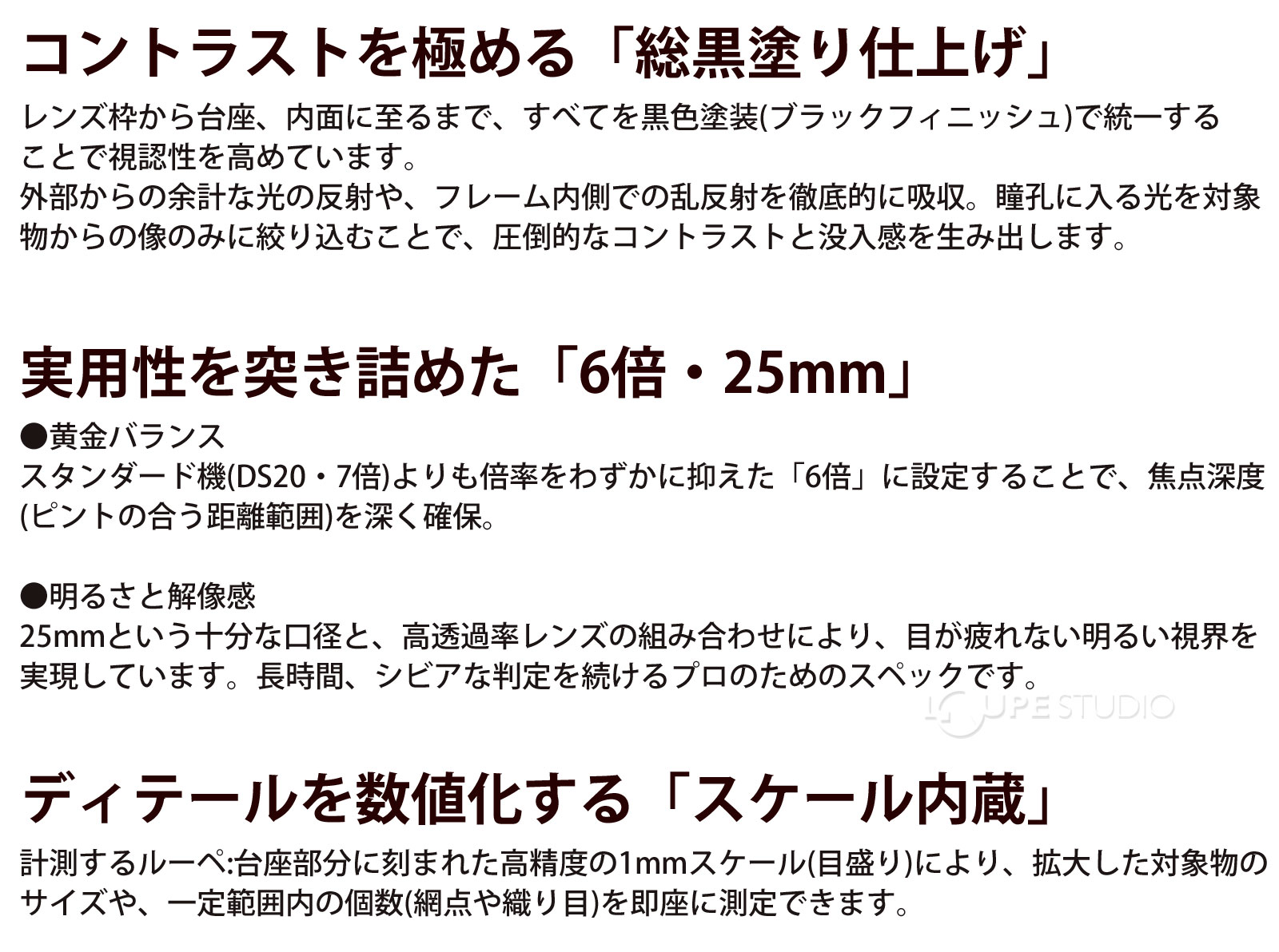コントラストを極める「総黒塗り仕上げ」