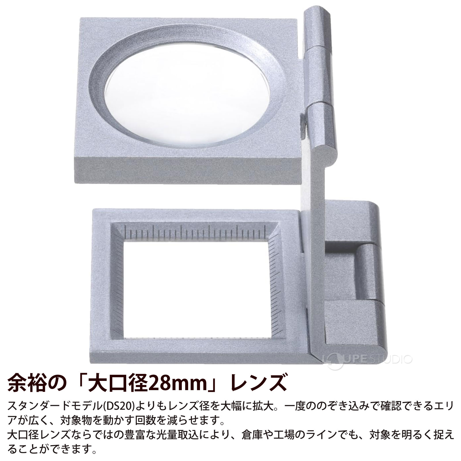 余裕の「大口径28mm」レンズ