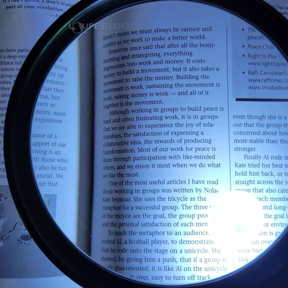 LEDライト点灯拡大イメージ 