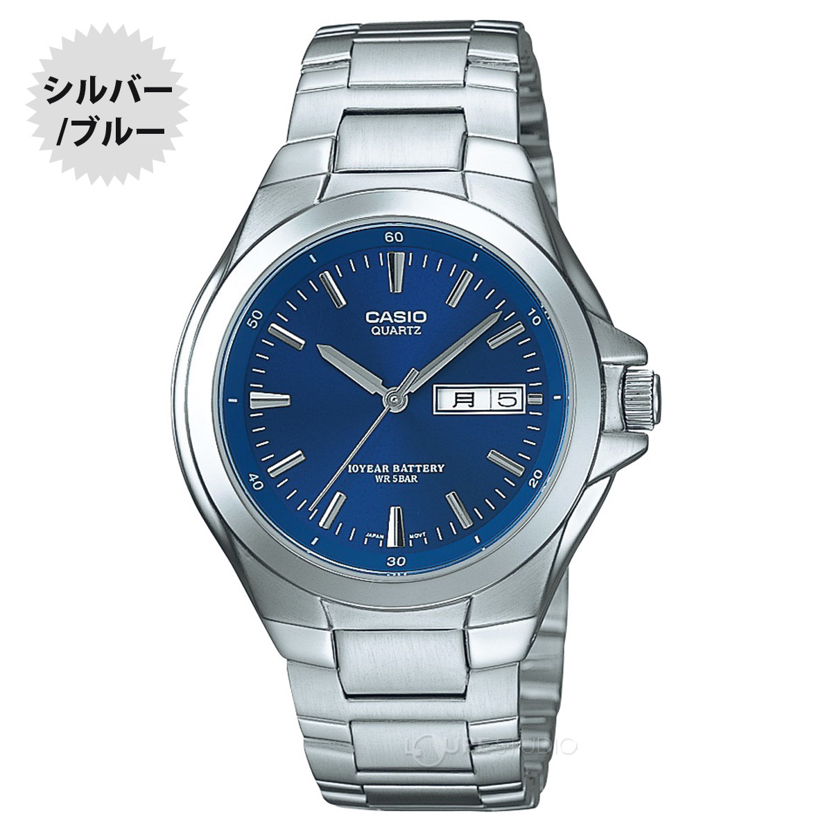 カシオ 腕時計 CASIO 3針 アナログ 10年電池寿命モデル 5気圧防水 MTP 