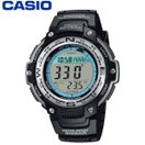 カシオ 腕時計 方位 温度計測機能 ツインセンサーモデル 20気圧防水 ブラック アウトドア キャンプ 登山 スポーツウォッチ SGW-100J-1JH