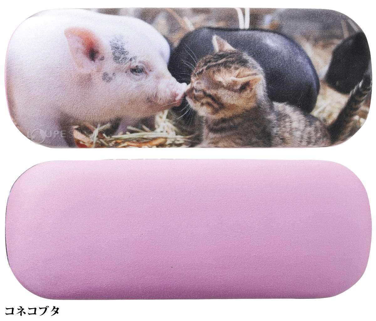 ハンドペイント眼鏡ケース猫・NOLLEY'Sトップス・婦人体温計・トレイおまとめ メガネケース(クロス付き) 猫 ネコ 眼鏡ケース メガネ拭き J574