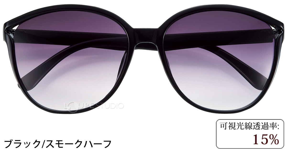 ブラック/スモークハーフ 