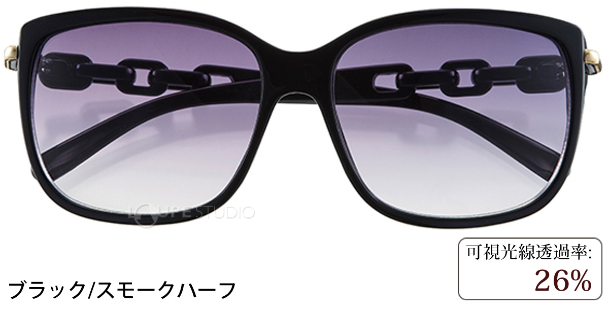 ブラック/スモークハーフ 