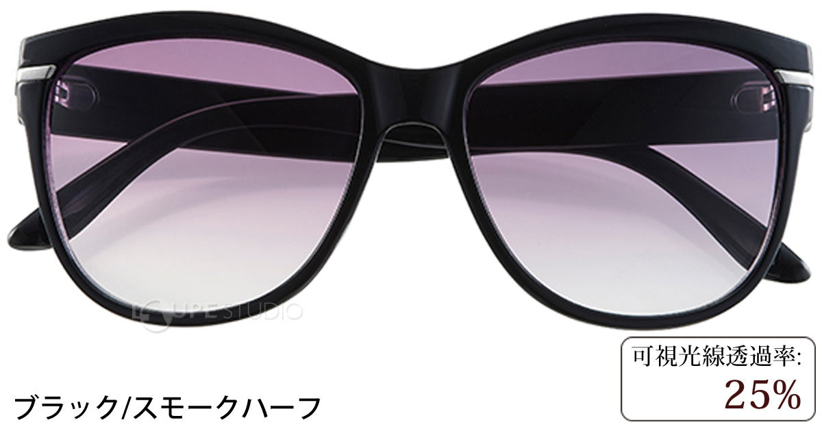 ブラック/スモークハーフ 