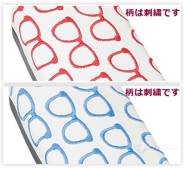 柄は刺しゅうです。 