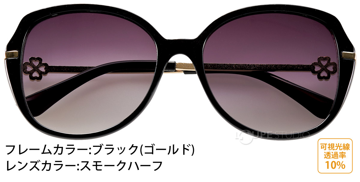 ブラック/スモークハーフ 