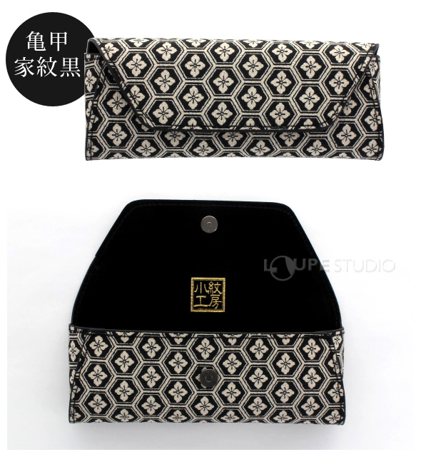 亀甲家紋黒 