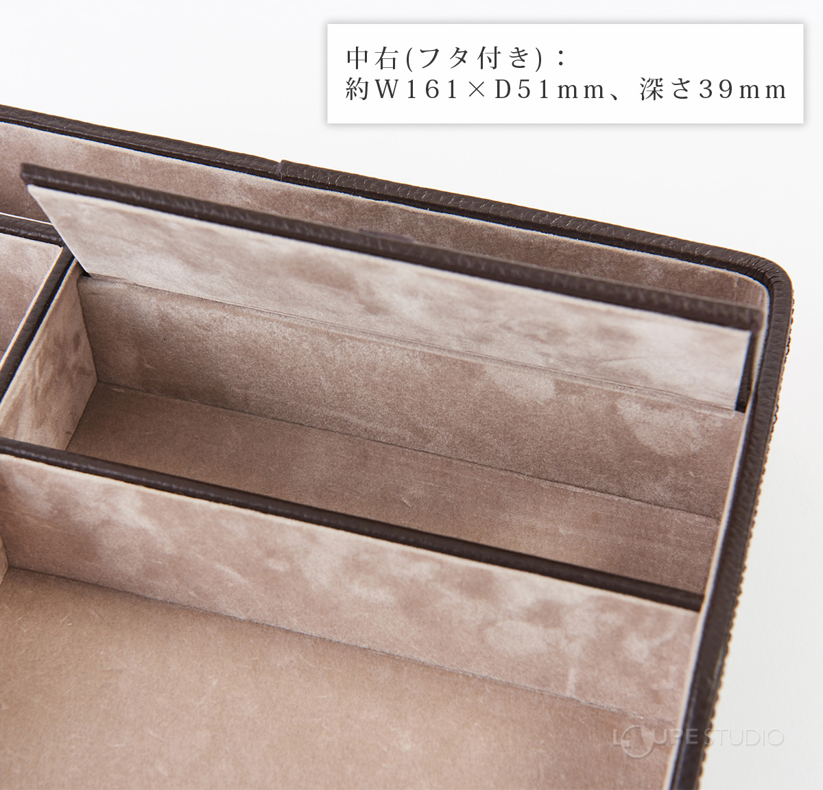 本革オーバーナイター LUSSO メガネ スマホ 腕時計 収納 ケース 小物