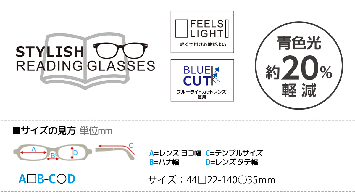 サイズの見方