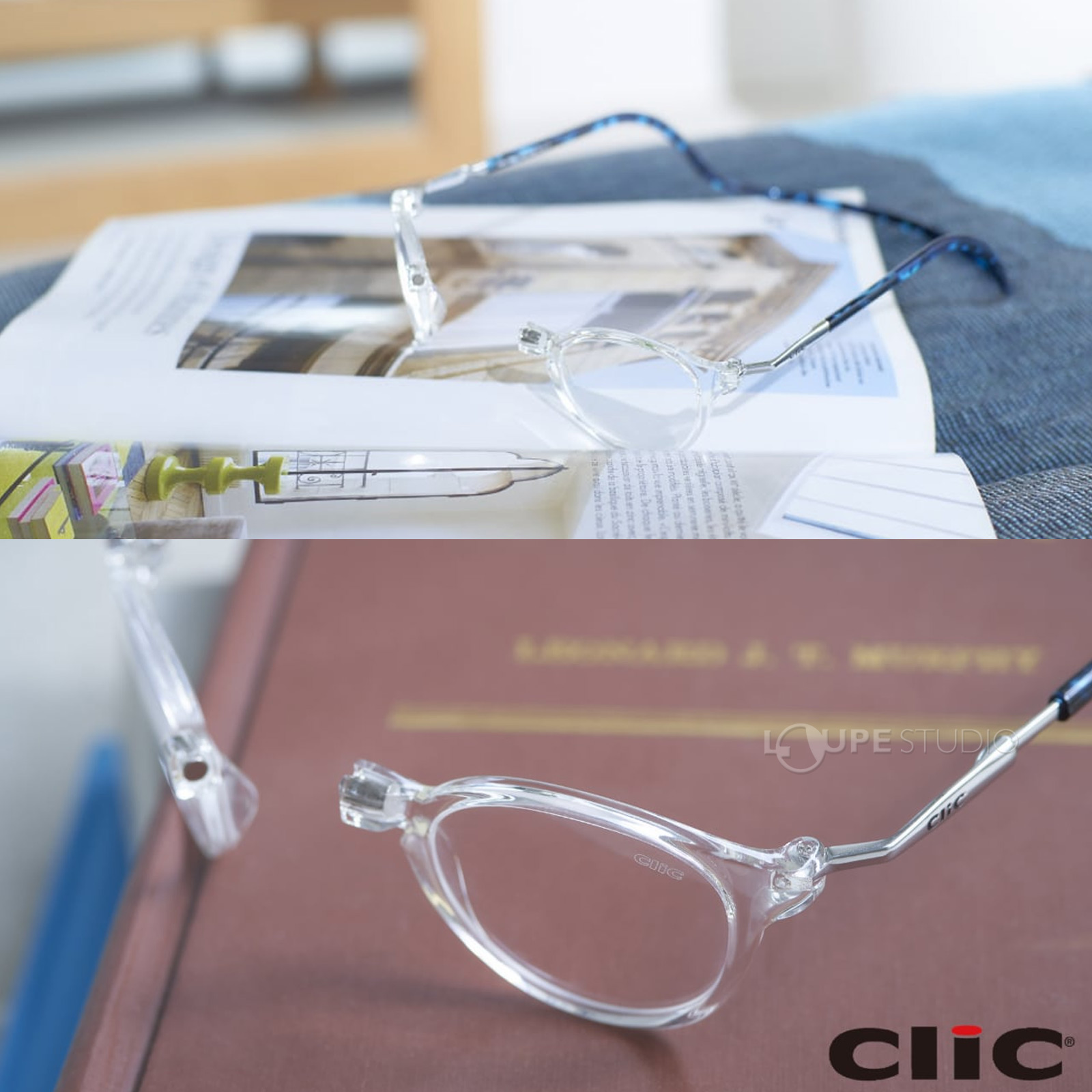 クリアー/ブルーデミ