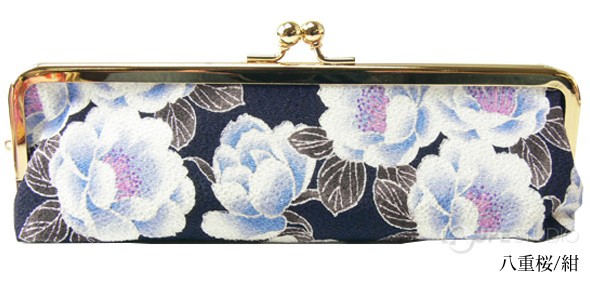 八重桜/紺 