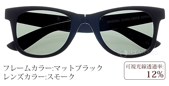 マットブラック/スモーク 