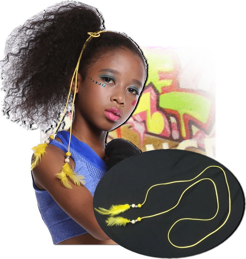 ヘアーアクセサリー5本組 赤 白 黄 ピンク ゴールド 商品詳細 Love B B キッズダンス衣装 ジュニアダンス衣装 大人向けオリジナルダンス衣装