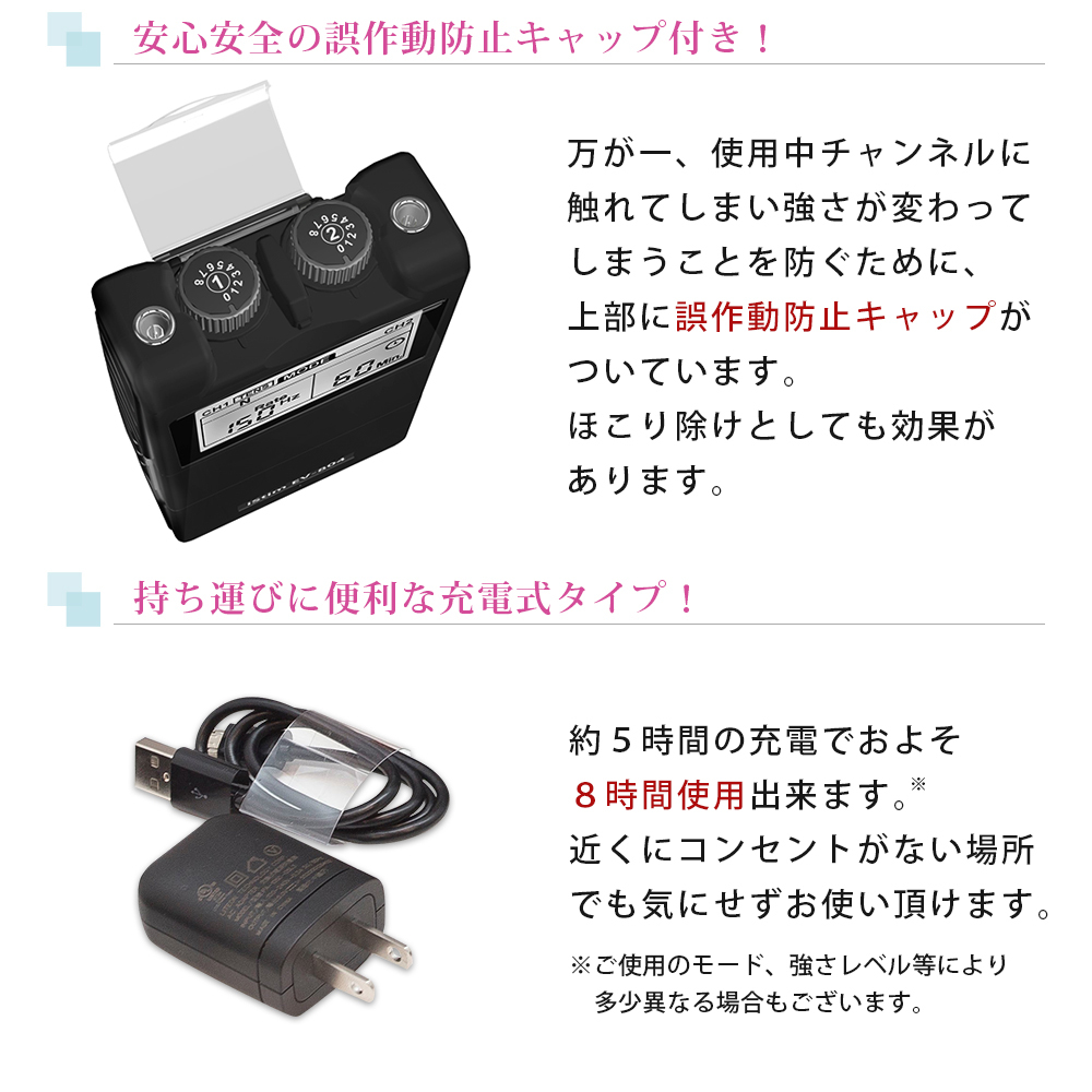 iStim EV-804 取扱い説明書付き - 健康