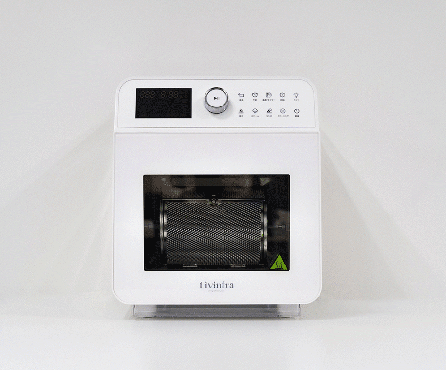 スチームノンフライヤー ノンフライオーブン finom 蒸す 焼く 揚げる