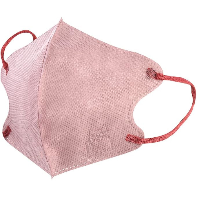 kusuguru（クスグル） 不織布立体マスク エンボス加工ワンポイント付