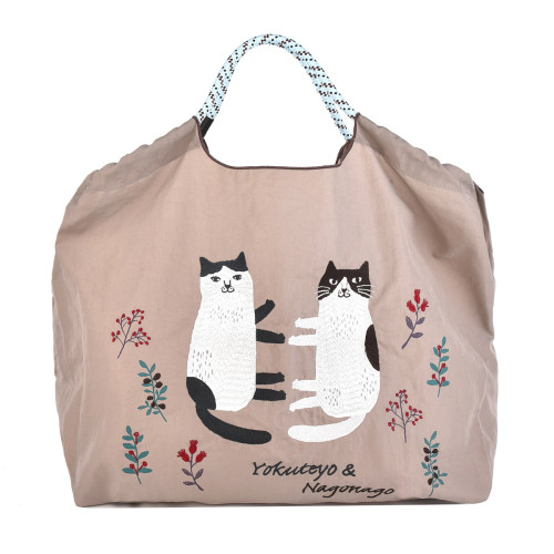 kusuguru（クスグル） Lサイズ ブランド バッグ 撥水 刺繍 犬 猫 柄