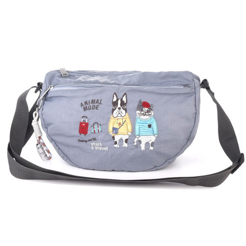 手刺繍と手縫いのふんわりショルダーバッグ　デザイン犬図鑑 5b33c6cae737425f588ca22242dca2