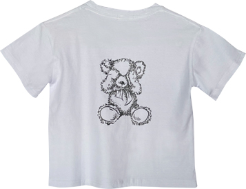 【BARROW】バックプリント ベアTシャツ BARROW JAPAN LIMITED T-SHIRT BLACK クマ ロゴ バックプリント