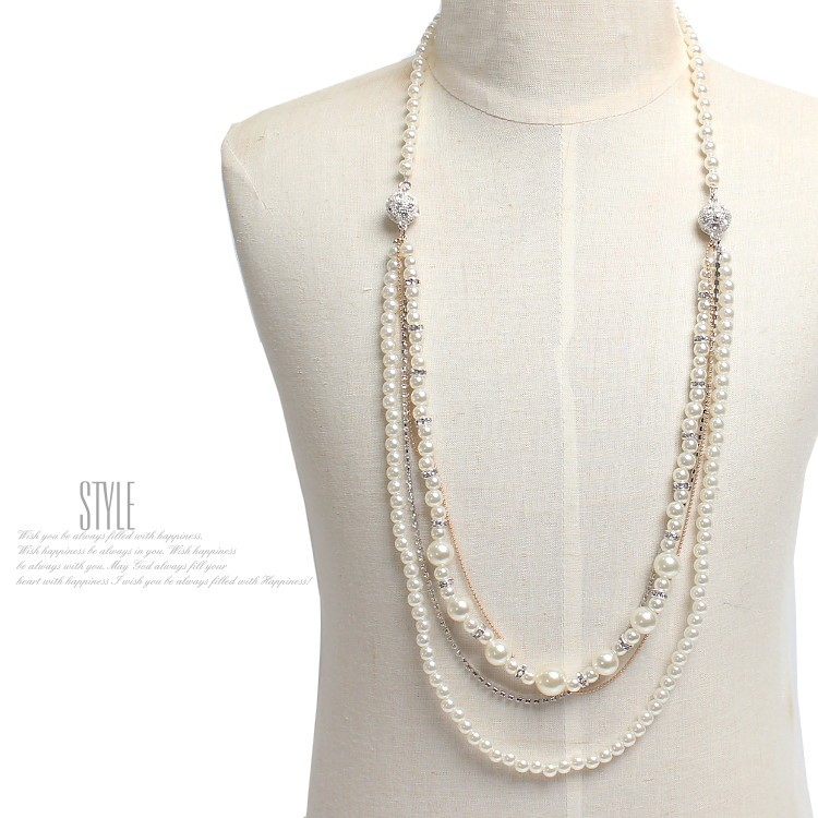 新品未使用】アンテプリマANTEPRIMA パール 4パーツ 3wayロング