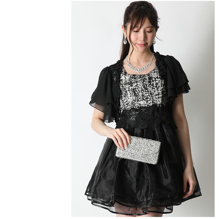 ボレロ 結婚式 ジャケット レディース レース 大きいサイズ 代 30代 お呼ばれコーデ 同窓会 服装 二次会 謝恩会 パーティードレス通販 Cj2322y Xo パーティードレス通販 Claire 通販 Yahoo ショッピング