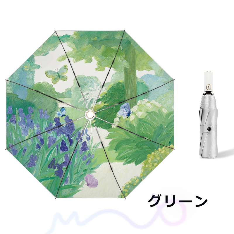 折りたたみ傘 軽量 自動開閉 UVカット率99% 小型 大きい 折り畳み日傘 遮光 遮熱 晴雨兼用 ...