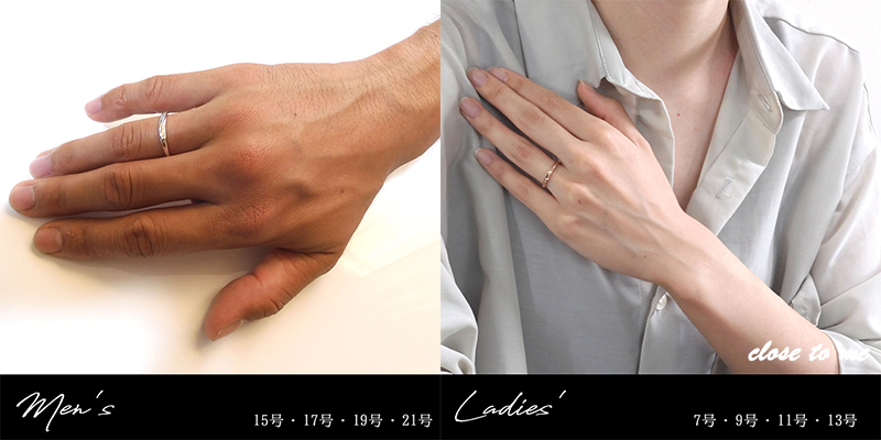 モデルペア装着