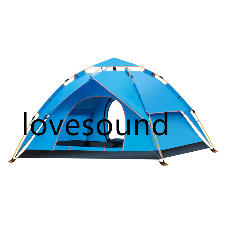 テント ワンタッチテント 2〜4人用 サンシェード フルクローズ 両面メッシュ アウトドア 簡易 日よけ 紫外線カット 防水 キャンプ｜lovesound｜02