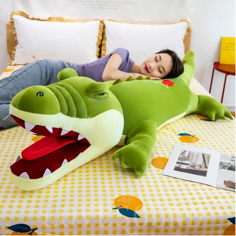 ネット販促品 わにぬいぐるみ抱き枕かわいいインテリア店飾り誕生日プレゼント150cm大きい 日本売品 Ssl Daikyogo Or Jp